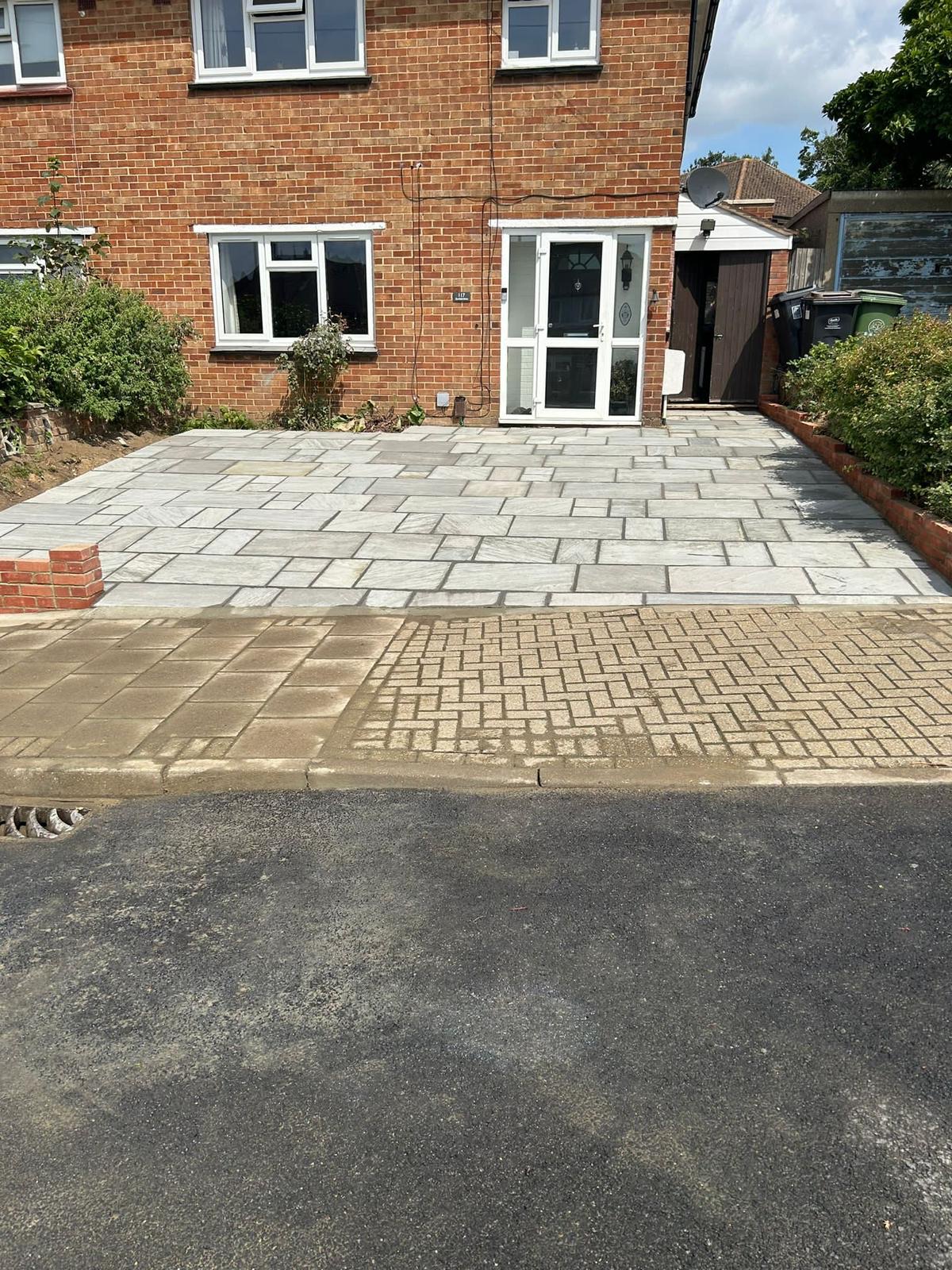 Sandstone frontage